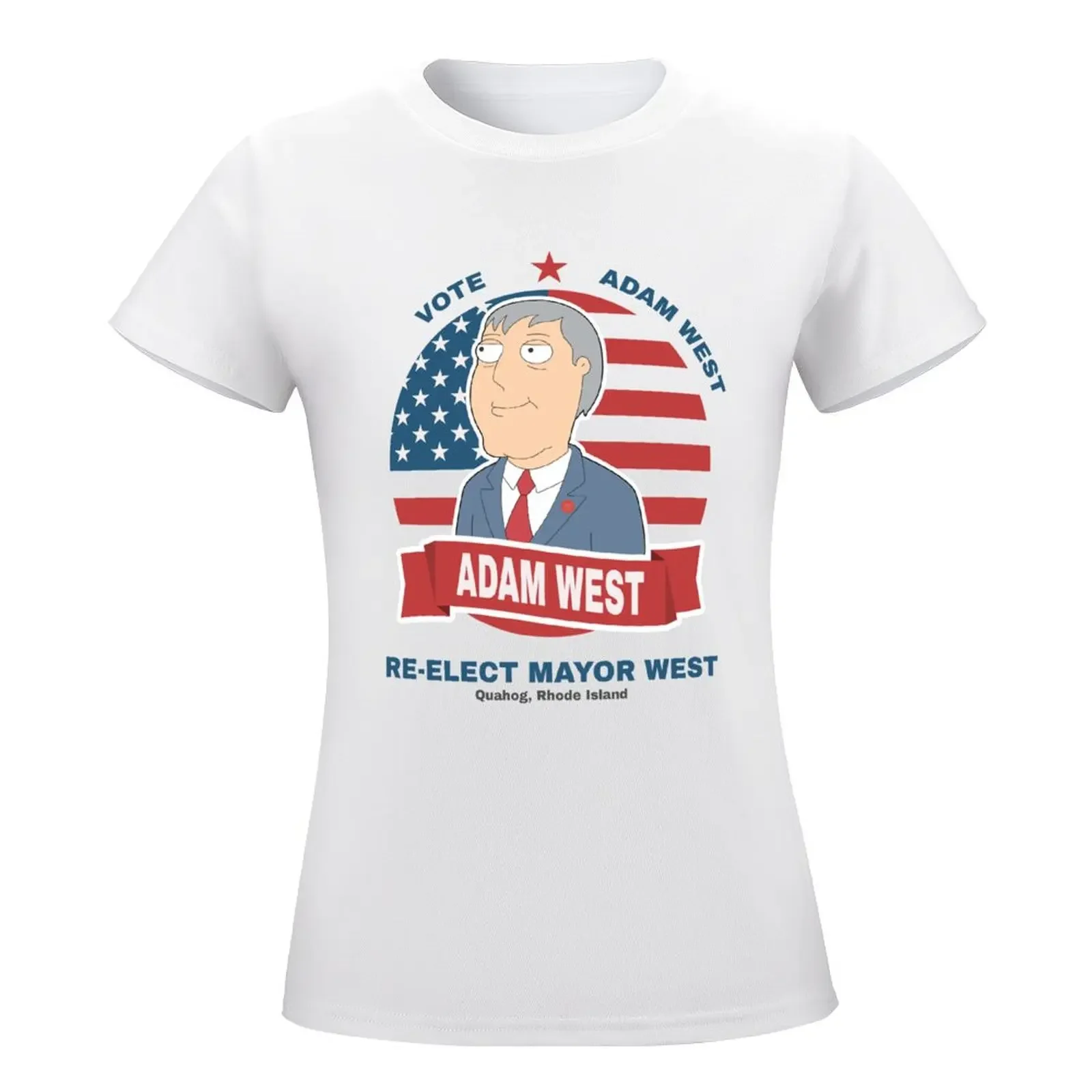 Vote Mayor West T-shirt summer clothes shirts graphic tees aesthetic clothes Woman T-shirts