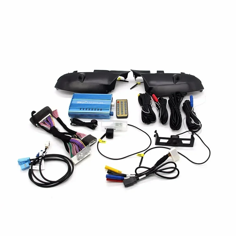 

2025 Hot Sale Universal 4 Cameras HD 1080P Recorder Surround View Monitoring Reversing Aid System Car 360 Camera System