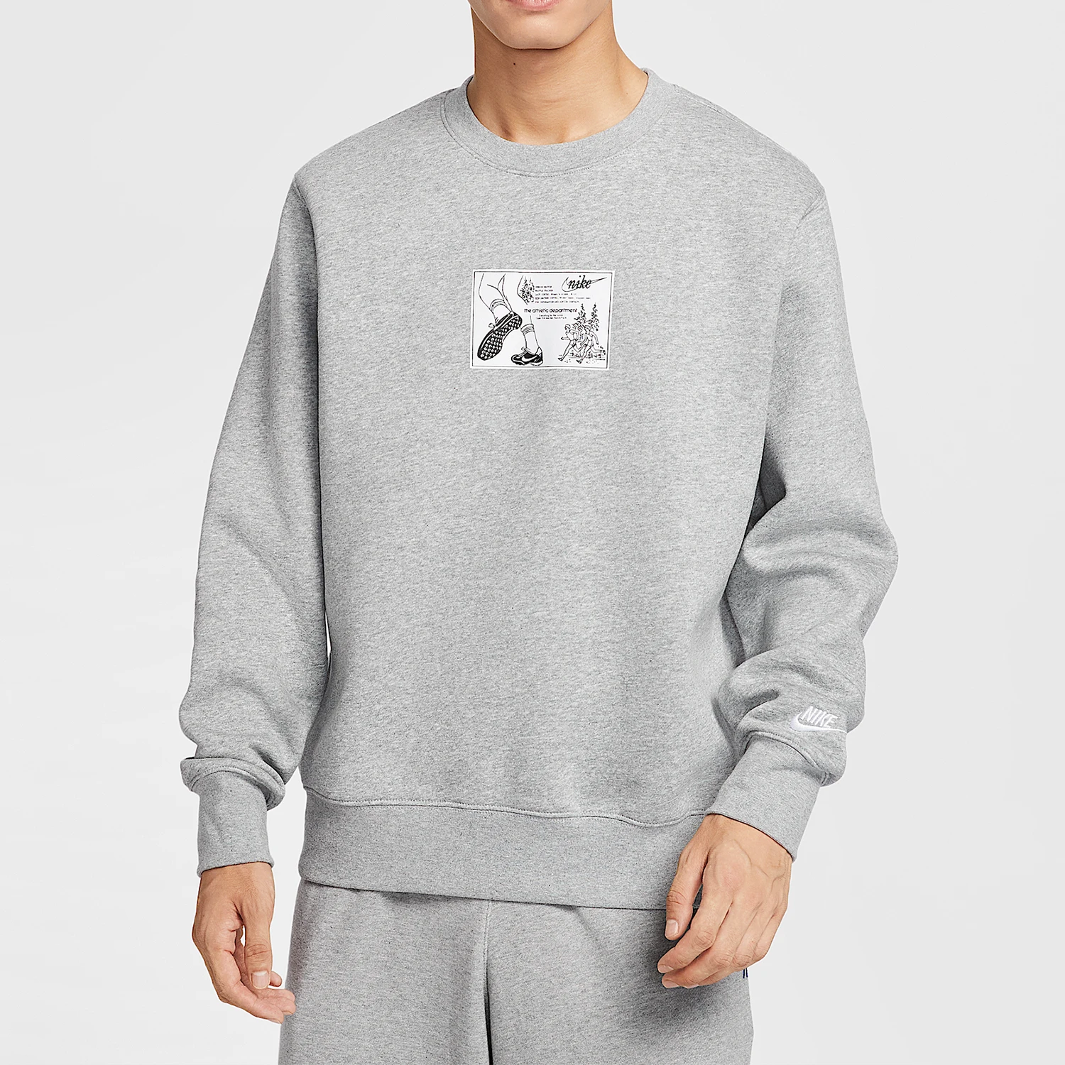 Nike Original Men's Casual Print Hooded Sweatshirt HV1245-063