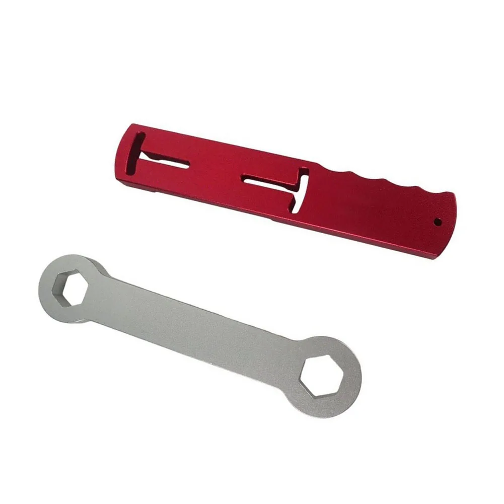 2026 Ergonomic Chlorinator Lid Wrench For Pentair Rainbow 300 320 Models Fit With R172052 And R172053 Lid Cap Red Silver Tool