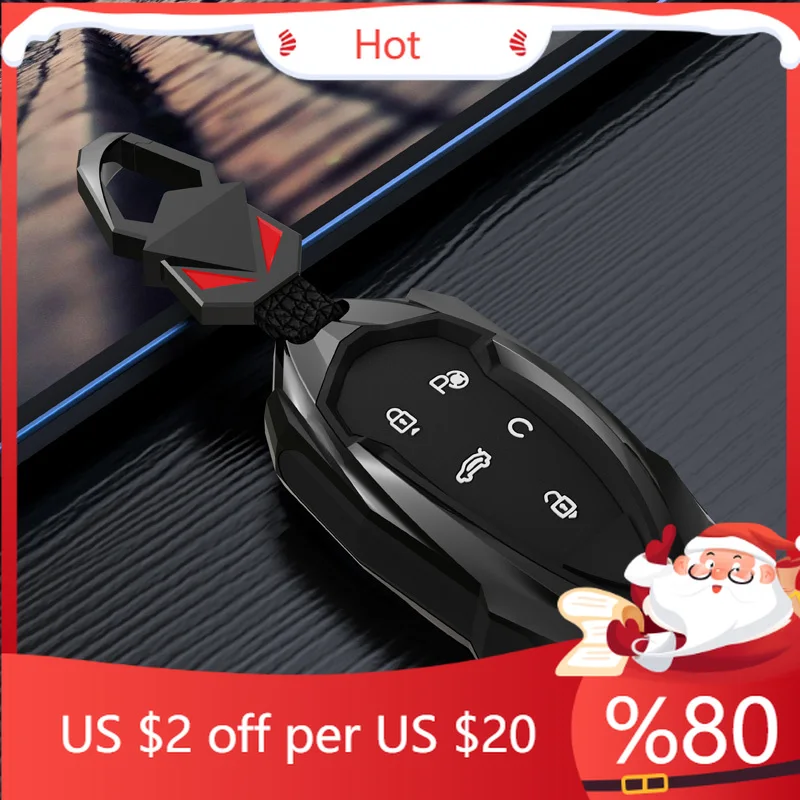

Hot Auto Zinc Alloy Silicone Car Key Case Cover Shell For DongFeng AEOLUS 2022 Keyring Keyless Protection Acce Interior Stickers