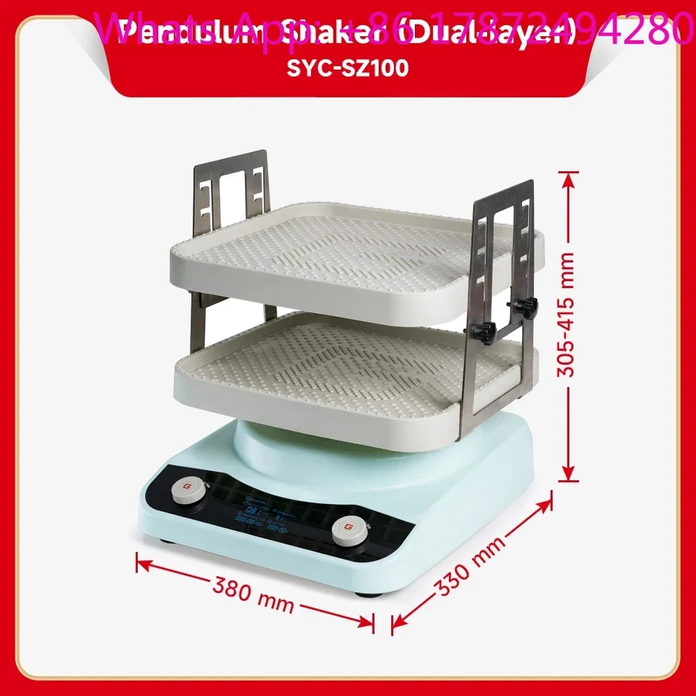 Adjustable Angle Pendulum Food Shaker, Dual-Purpose Kitchen Mixer with Space-Saving Structure for Home Cooking