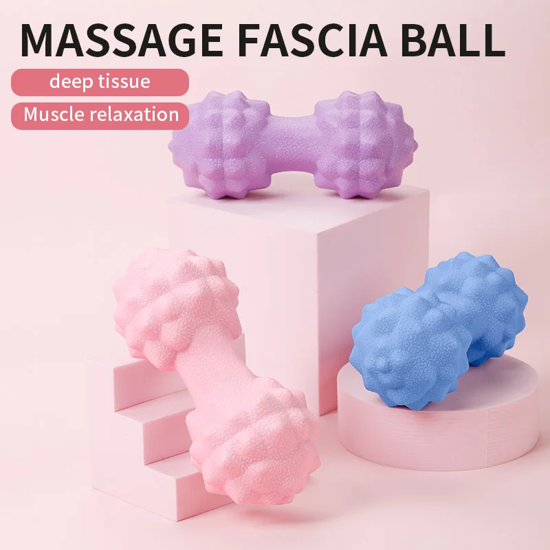 

Peanut Ball Plantar Fascia Ball Massage Ball Sole Neck Membrane Relaxation Ball Arch Fitness Yoga Ball Double Ball