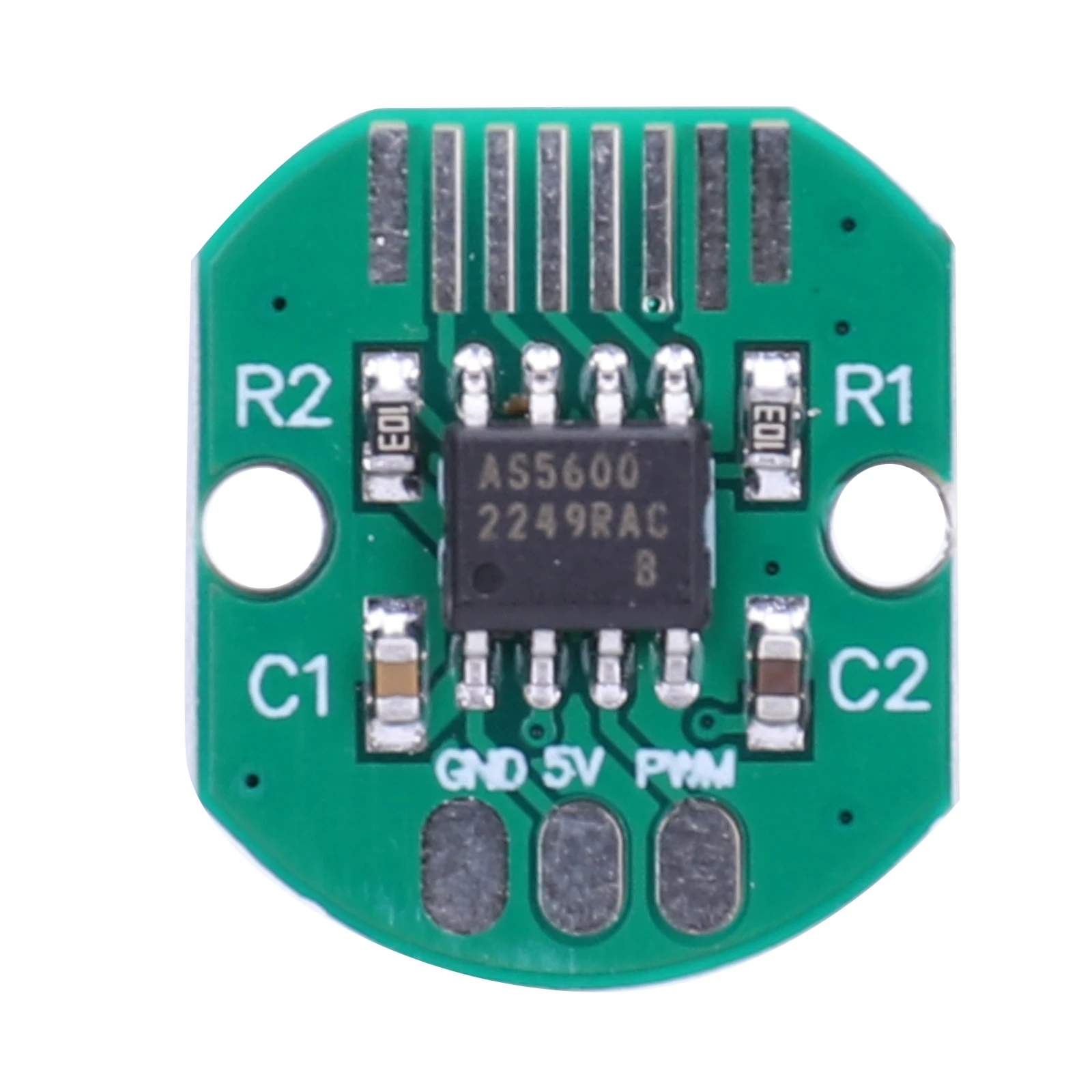 AS5600 Magnetic Induction Angle Measurement Sensor Module with 3-pin Wire Absolute Value Encoder for Brushless Gimbal Motor