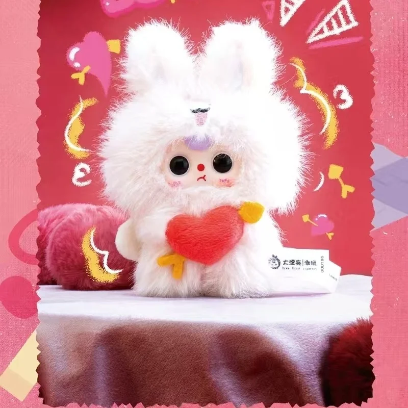 جديد حقيقي الطفل ثلاثة 10 سنتيمتر كيوبيد سلسلة الفينيل صندوق أعمى ألعاب لطيفة حقيبة قلادة تحصيل الشكل فتاة هدايا عيد الهالوين