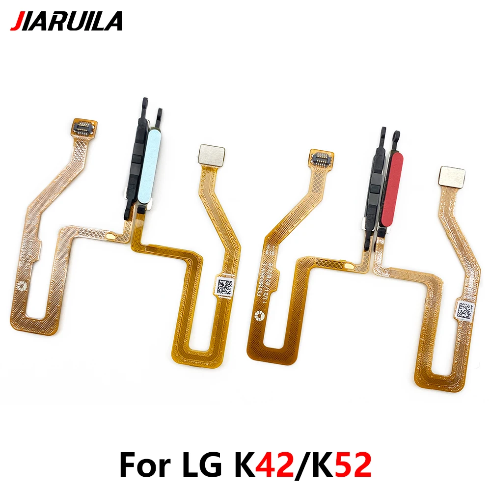 New For LG K42 K52 Home Button FingerPrint Touch ID Sensor Flex Cable Ribbon Replacement Parts