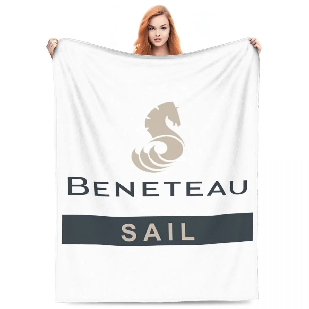 

Одеяла Beneteau для лодок, флисовое одеяло для дивана, легкое одеяло для дома, спальни, дорожные пледы, покрывало, одеяло
