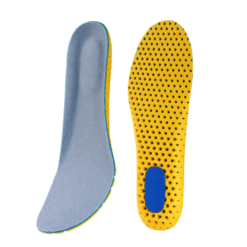 2022 New Foam Insoles Orthopedic Sport Support Insert Woman Men Shoes Feet Soles Pad Orthotic Breathable Running Cushion