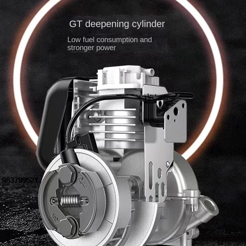 Guter Preis GX35 Rucksack Benzin Rasenmäher High Power Motor Rasenmäher/Viertakt Rucksack Rasenmäher Rasen Eradicator