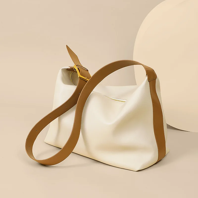 2024  Fashion Trend New Genuine Women's Bag  Large Capacity Exquisite Versatile Shoulder Bag Classic Western Style Crossbody Bag