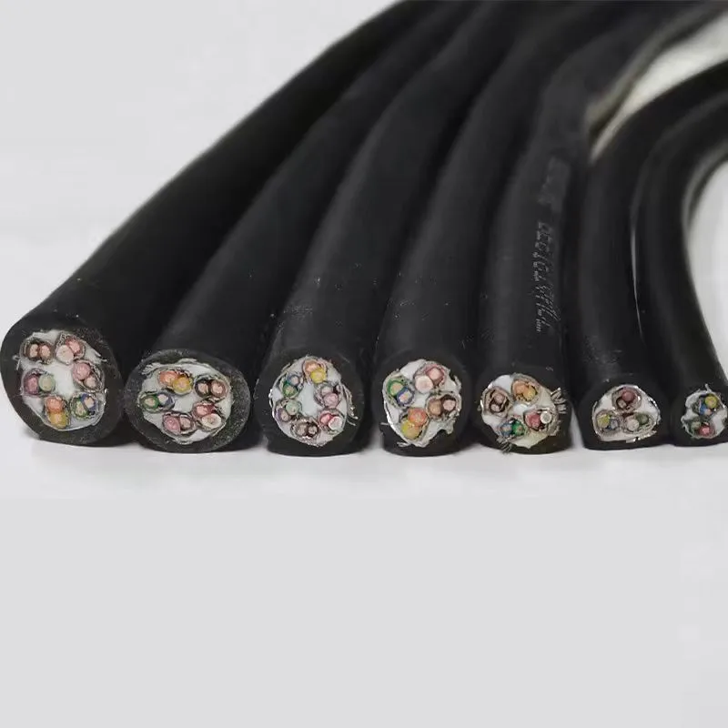 Drag Chain Shielded Cable 2-10cores Double Shielded Grouped Individually Shielded Twisted Pair TRVVPPS Anti-jamming Signal Cable