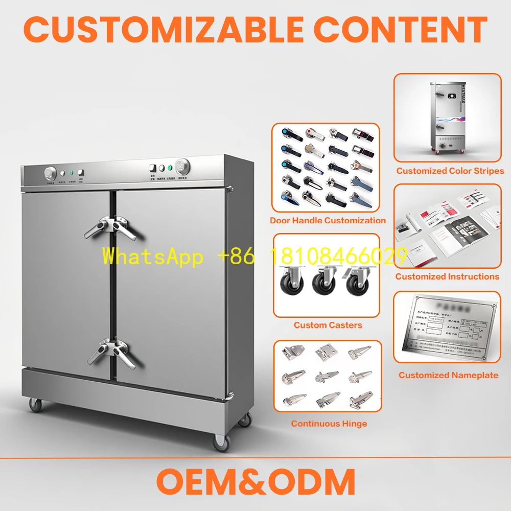 

Commercial Gas/Electric Food Steamer Automatic Machine Industrial Multi-Purpose Cooker Rice Steaming Cabinet