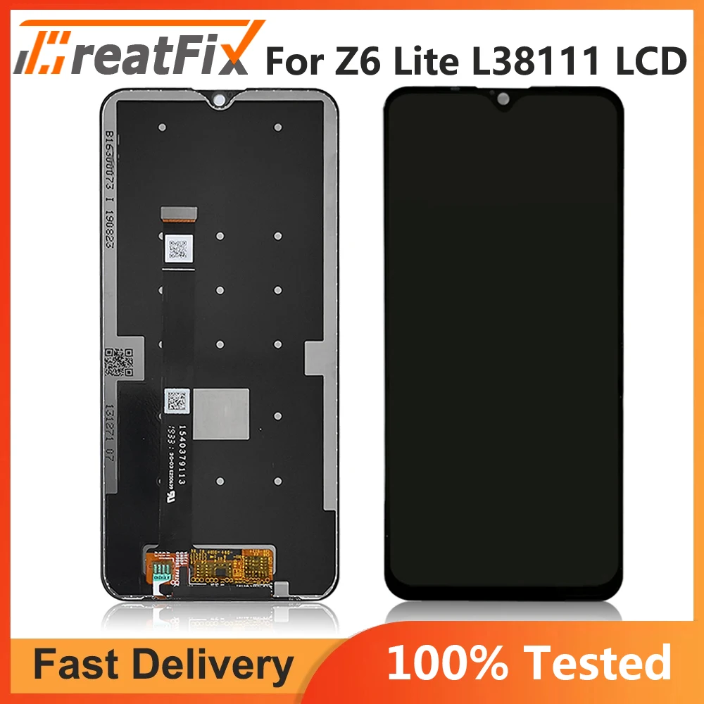 

For Lenovo Z6lite Z6 Lite L38111 LCD Display Touch Screen Digitizer Assembly Repair Parts Replacement Z6 Youth LCD Sensor Parts