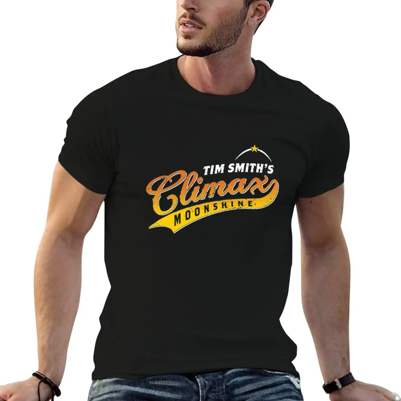 Tim Smith's Climax Moonshine Shirt T-Shirt Soft Stretch Short Sleeve Top