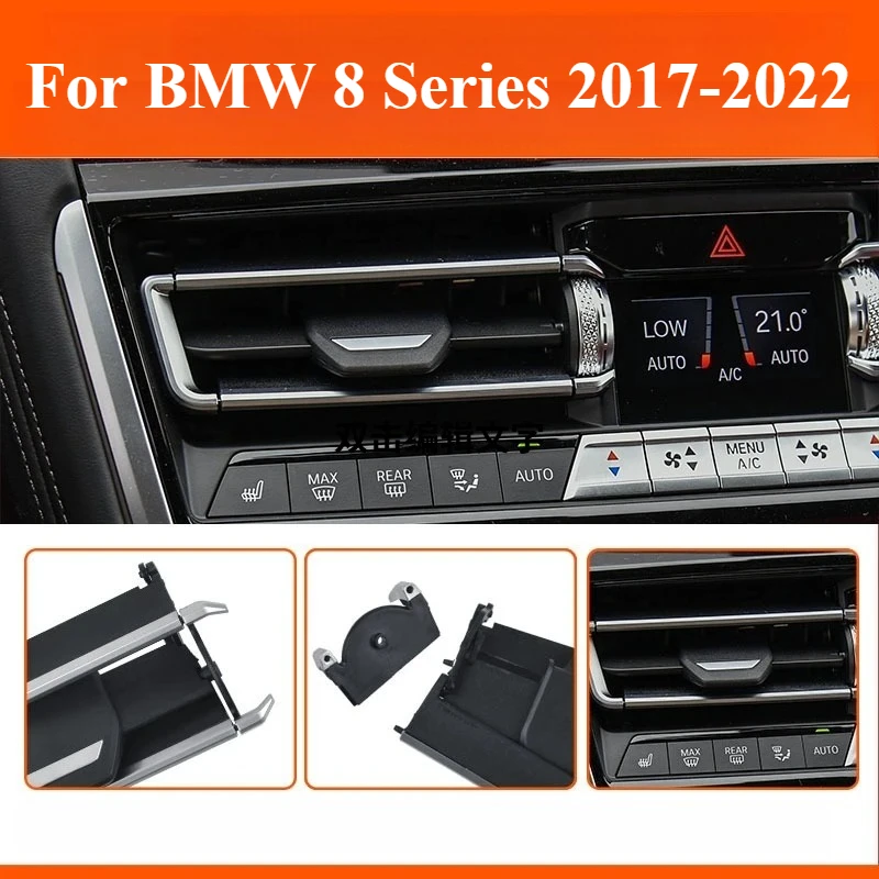 

For BMW G15 8 Series M8 840i Dashboard Air Vent Blade Grille Center Console Outlet Repair Louver Kit Interior Trim Accessories