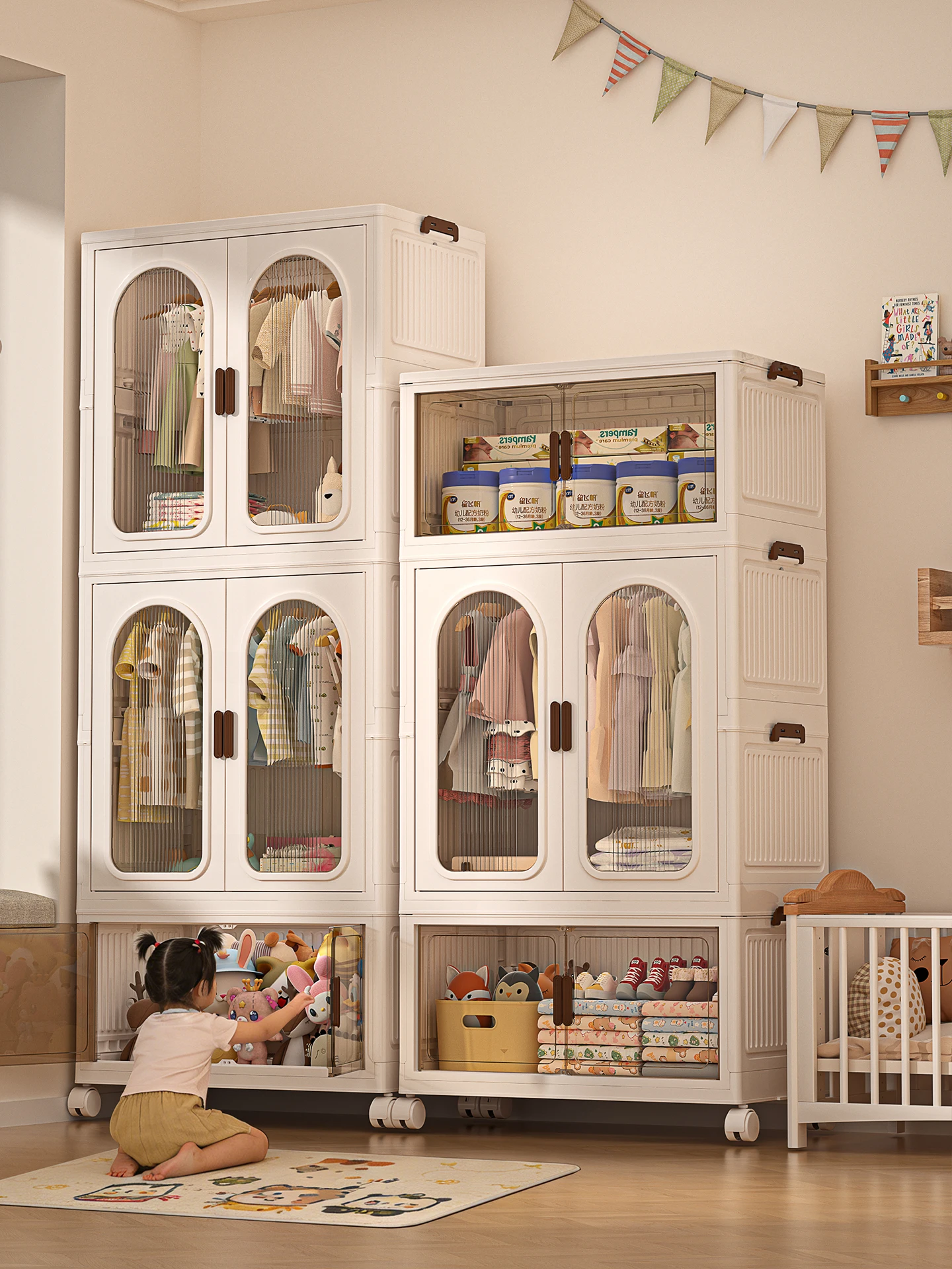 Rmier Kids Wardrobe With Storage Drawers Perfect Baby Room Portable Wardrobes Beautiful Baby Waedrobe Plastic Storage Organizer