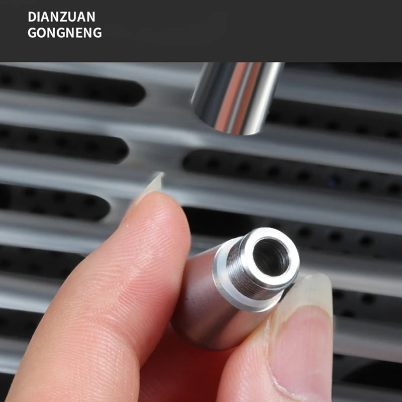 AT17 4 Holes Coffee Machine Steam Nozzle Accessories for Breville 870/878/880 Perfect Milk Foam for Barista