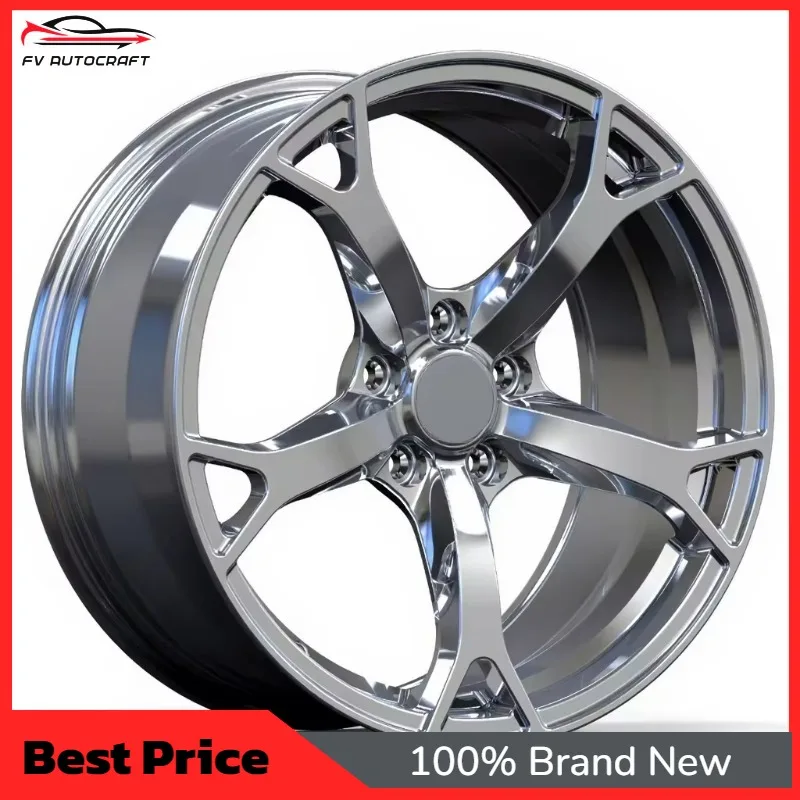 【2026】New HZR Forged Aluminum Alloy Wheels 19-inch 20-inch Hyper Black Painted Hubs 5x112 20mm 5-spoke Design For Navara Patrol
