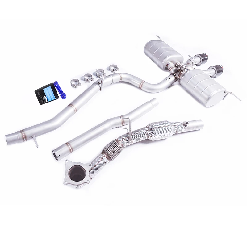 

Выхлоп GFC // Подходит для Volkswagen Golf 6R 2.0T MK6 09-16 с Cat 200 Mo + выхлопная труба с пневматическим клапаном Catback