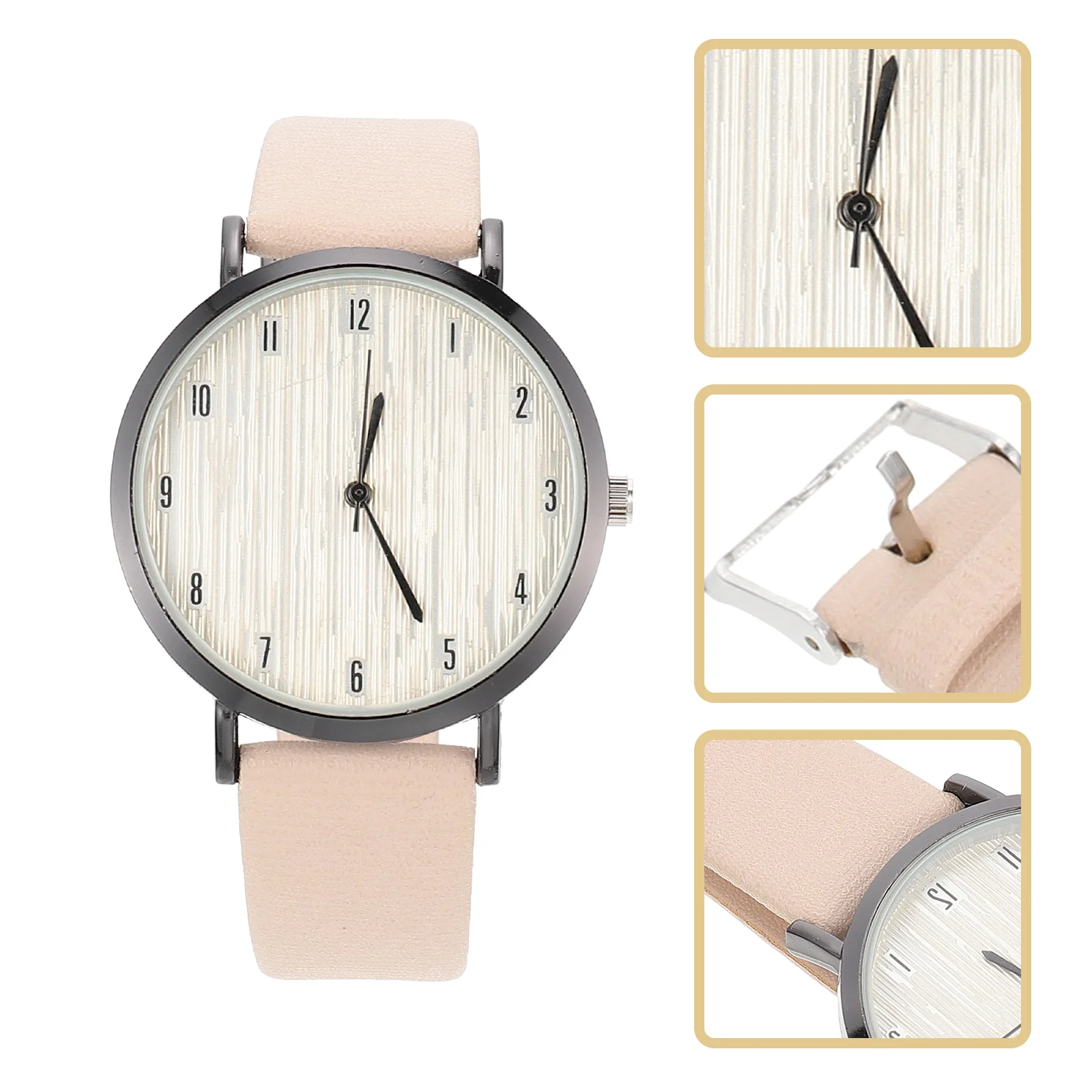 Watches Women Ladies Quartz Mens Bracelet for Luxury Beige Wrist Mother Bracelets