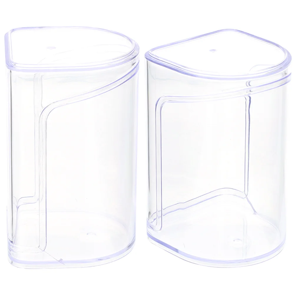 

2PCS Case Toy Display Holder Storage Transparent ABS Cases Highly Model Figurine Model Storage Box Box Transparent