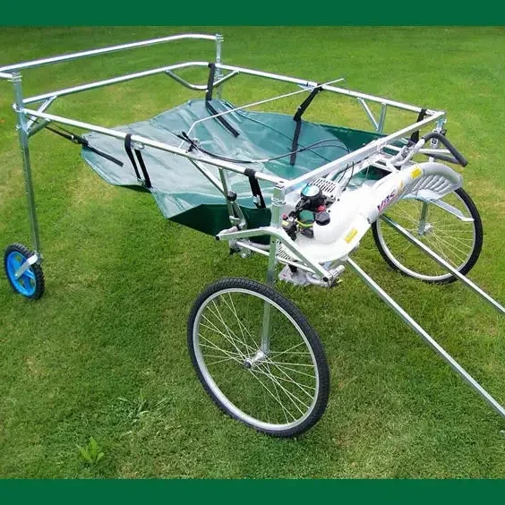 Large Middle Single Row Lavender Harvester Machine One Man Operated Herb Harvester