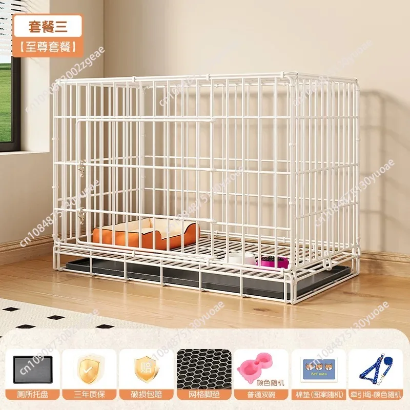 Portable Home Dog Houses Indoor Foldable Dog Cages Modern Large Space Villa Pet Dog Crate Luxury Outdoor Puppy House for Dogs L