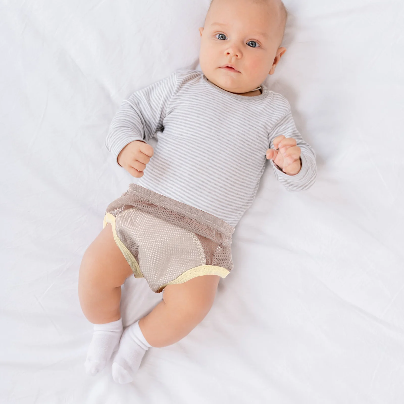 

3Pcs Baby Training Pants High Quality 4 Layer Combed Cotton Tpu Membrane Breathable Comfortable Baby Training Pants