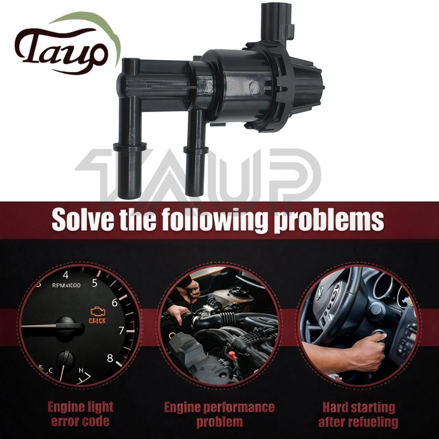 NEW Vapor Canister Purge Valve Compatible with Ford F-150 Expedition Lincoln Mark LT Navigator 5.4L  7L3Z9C915A 6L3Z-9C915-A