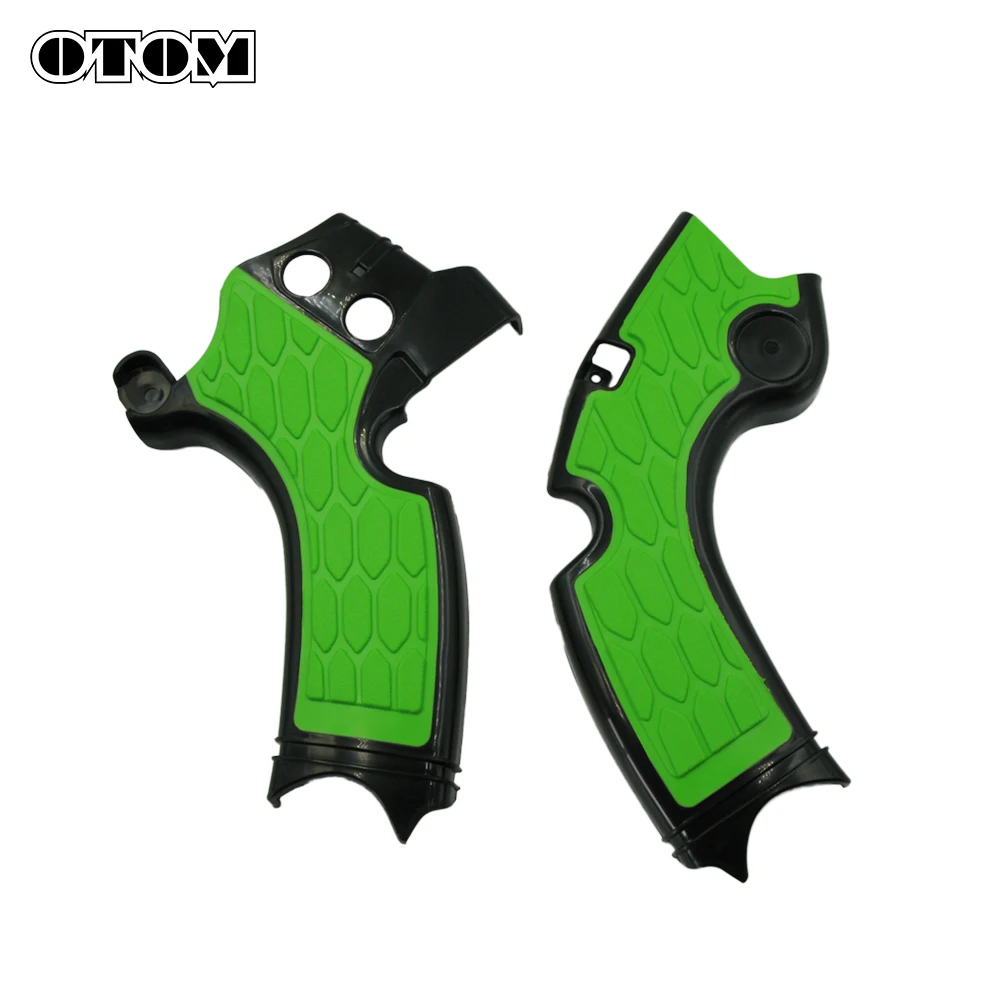 OTOM 2009-2018 Motorcycle X-Grip Frame Guard Cover Protection Shell For KAWASAKI KX250F KX450F Accessories Motocross Dirt Bikes
