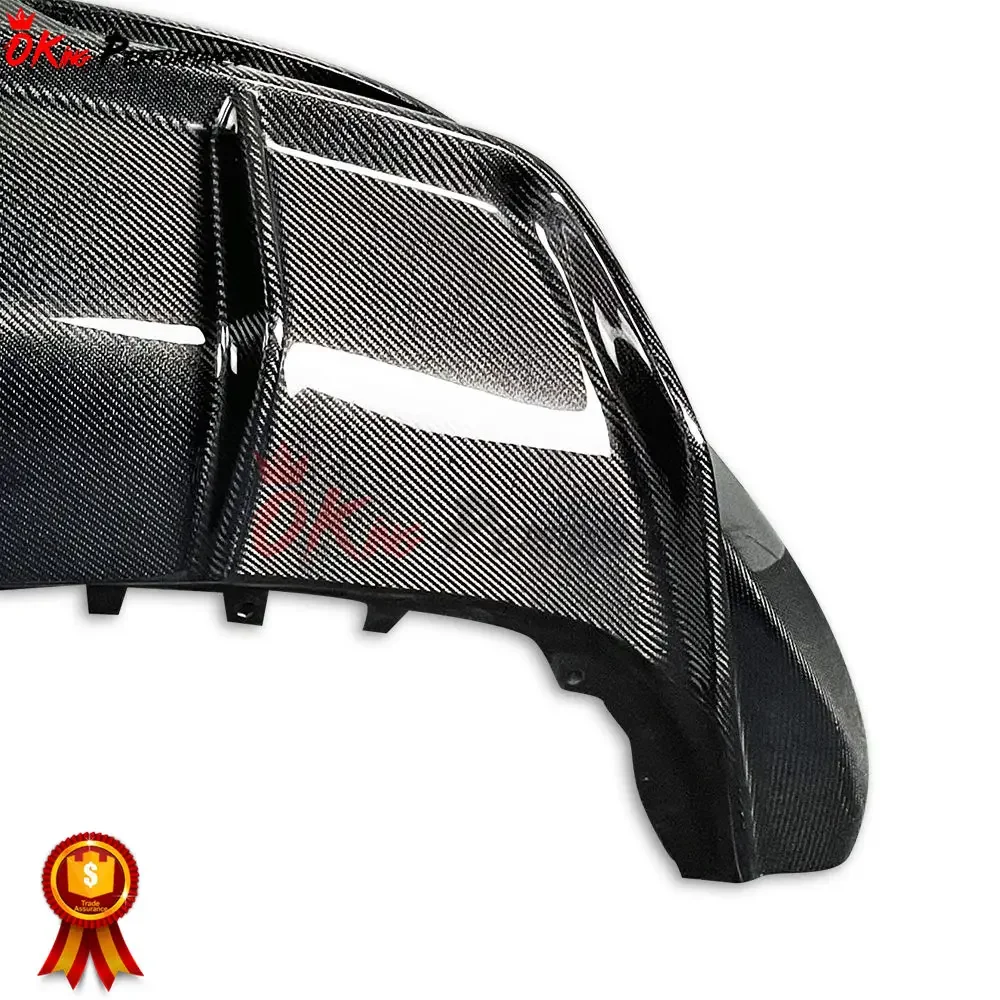 CM Style Carbon Fiber Rear Diffuser Bumper Body Kit For Tesla Model Y Bodykit