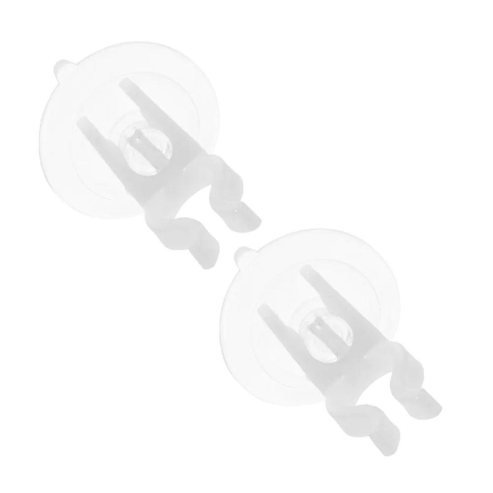 2Pcs Window Suction Cup Holders Electronic Accessories Strong Grip Clamps for Mini LED Candles Holiday Party