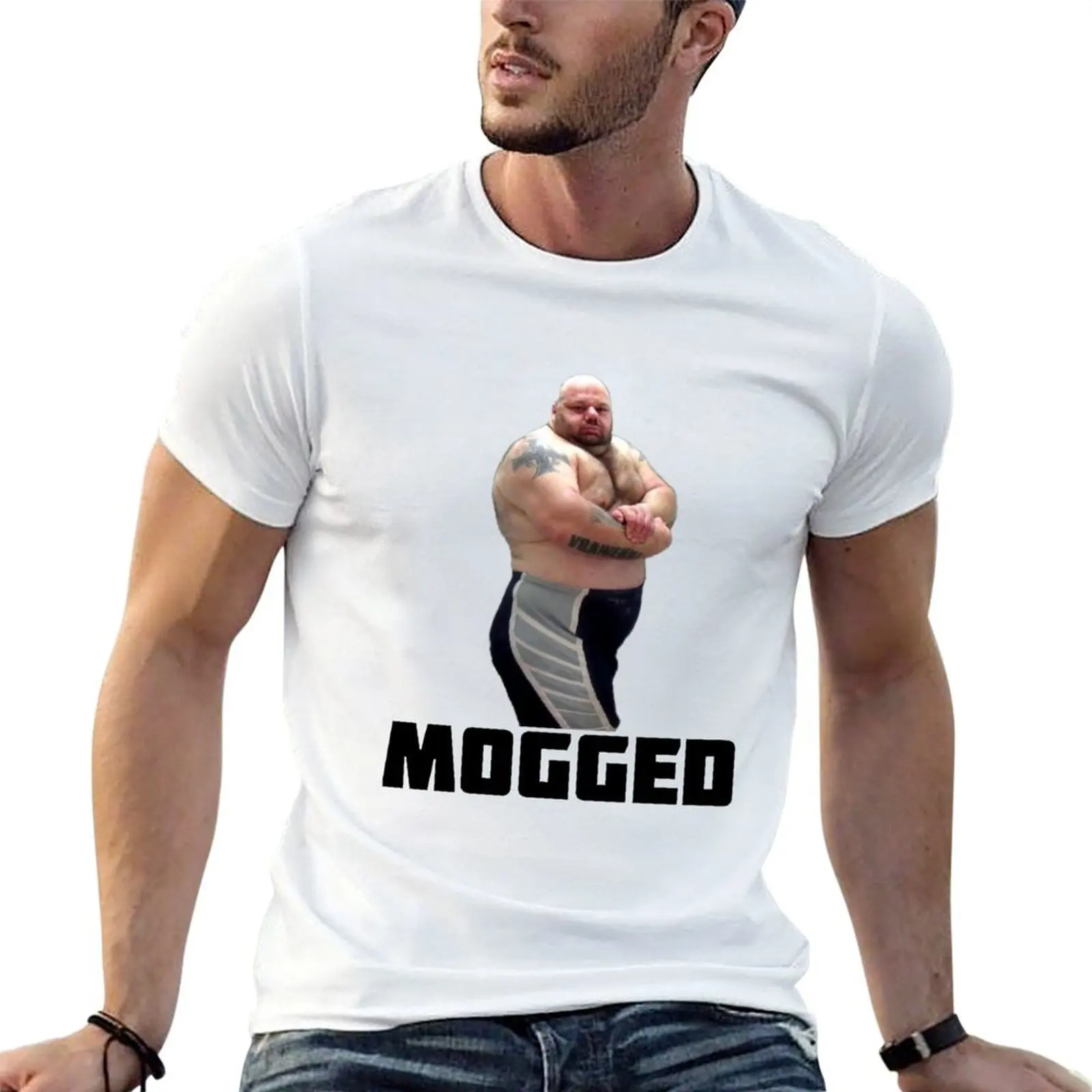 Kyriakos Grizzly Kapakoulak MOGGED T-Shirt t shirt man cotton mens graphic t shirts T-Shirt