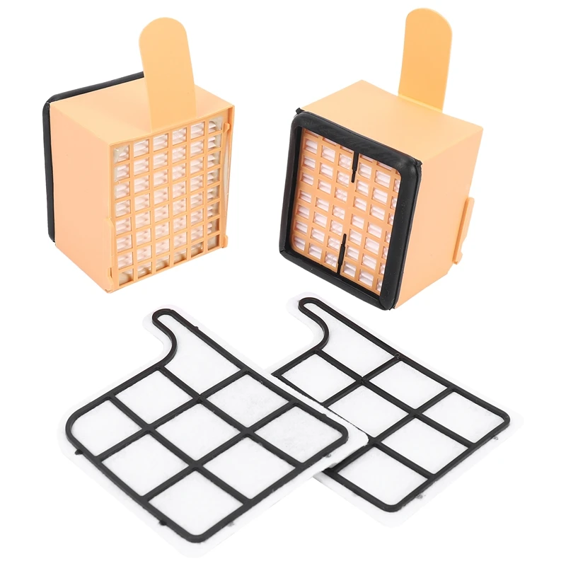 

filter set 2 motor protection filter (motor filter) + 2 HEPA (micro) filters / microfilter / hepafilter suitable For Vorwerk Kob