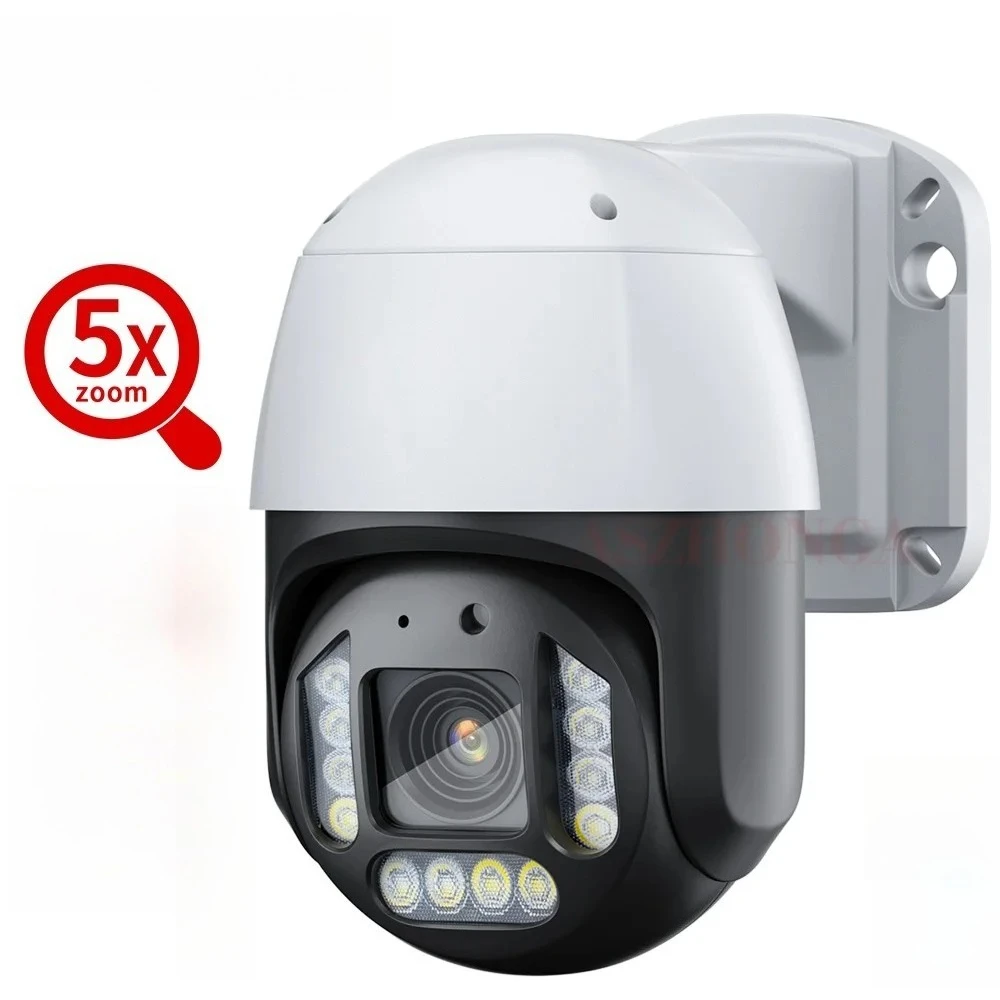 

HD 8MP 4K POE камера наблюдения для защиты безопасности AI Face Detect 2,7-13,5 мм 5-кратный оптический зум CCTV наружная камера безопасности