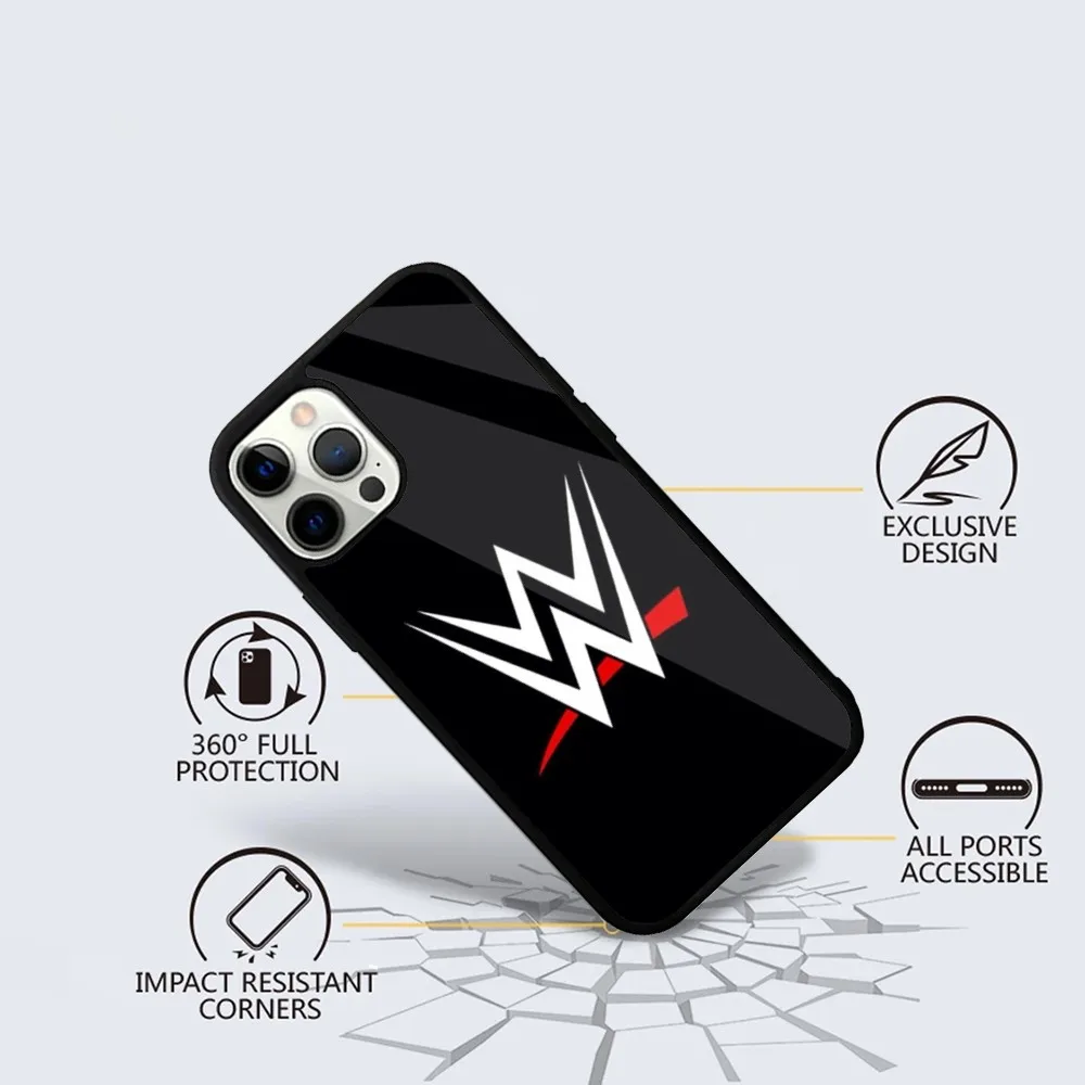 WWE The S-Shield   Phone Case For iPhone 15,14,13,12,11,Plus,Pro,Max Mini Magsafe Magnetic Wireless Charging