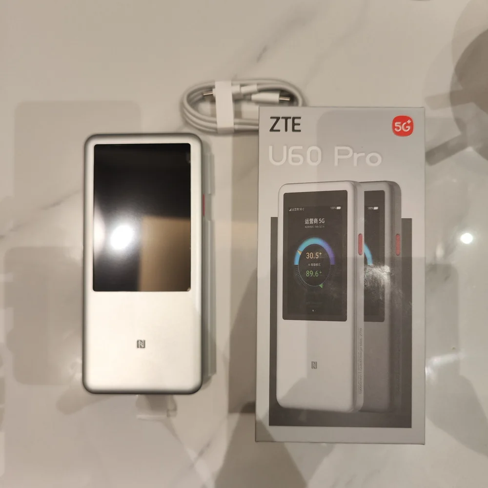 ZTE U60 Pro MU5250 5G WiFi Móvel 10000mah 27W Carga Rápida SDX75