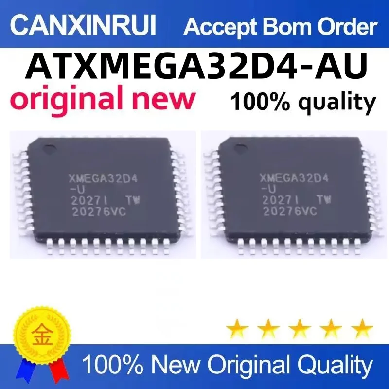 

ATXMEGA32D4 ATXMEGA32D4-AU QFP64 microcontroller chip is new and imported