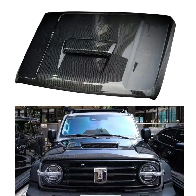 

Carbon Fiber Hood For Tank 300 SUV body kit