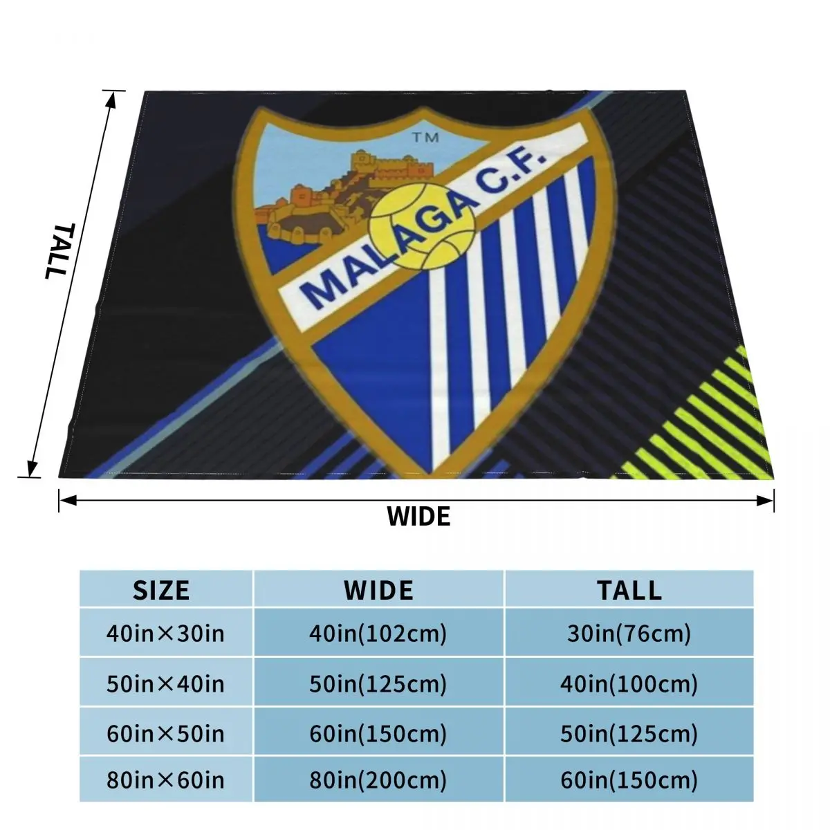 Malaga An Ultra-Soft Micro Fleece Blanket