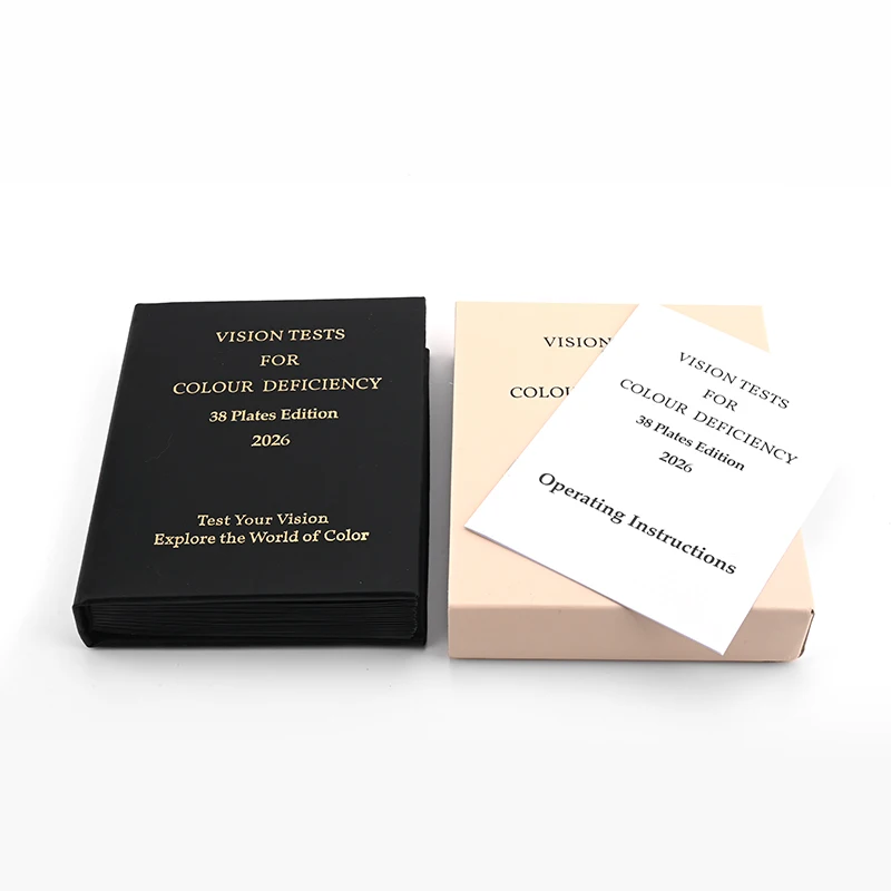 2026 New Professional Optometry  Ishihara Test Book Color Blindness Color Vision Exam Chart Medical Eye Test Book