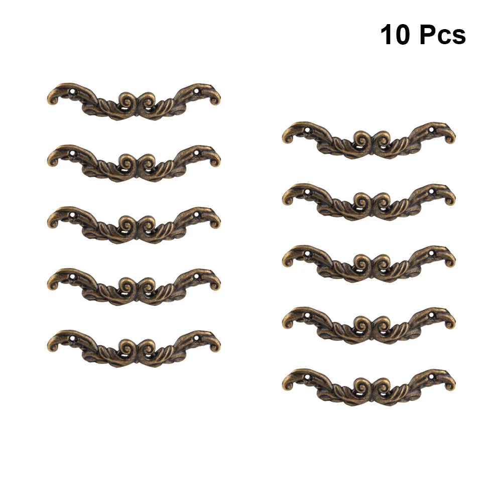 10 قطعة مقبض درج نمط خزانة معدنية سحب خزانة الحاجب على شكل المقابض اكسسوارات ديكور المنزل