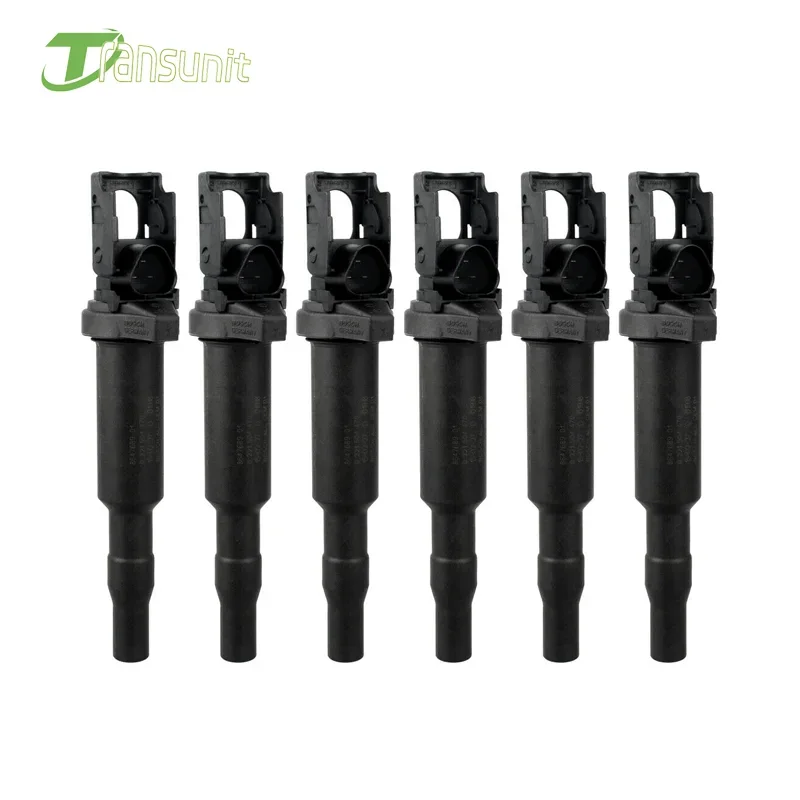 

6PCS IGNITION COILS 0221504470 Fit For BMW 330i 525i 528i Set of 6