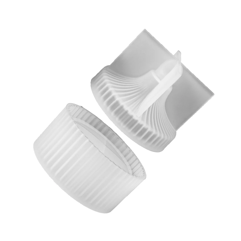 

Round Striped Storage Box Silicone Jewelry Packaging Cases Mold Reusable Heat Resistance Easy Release Non Toxic Soft Stretchy