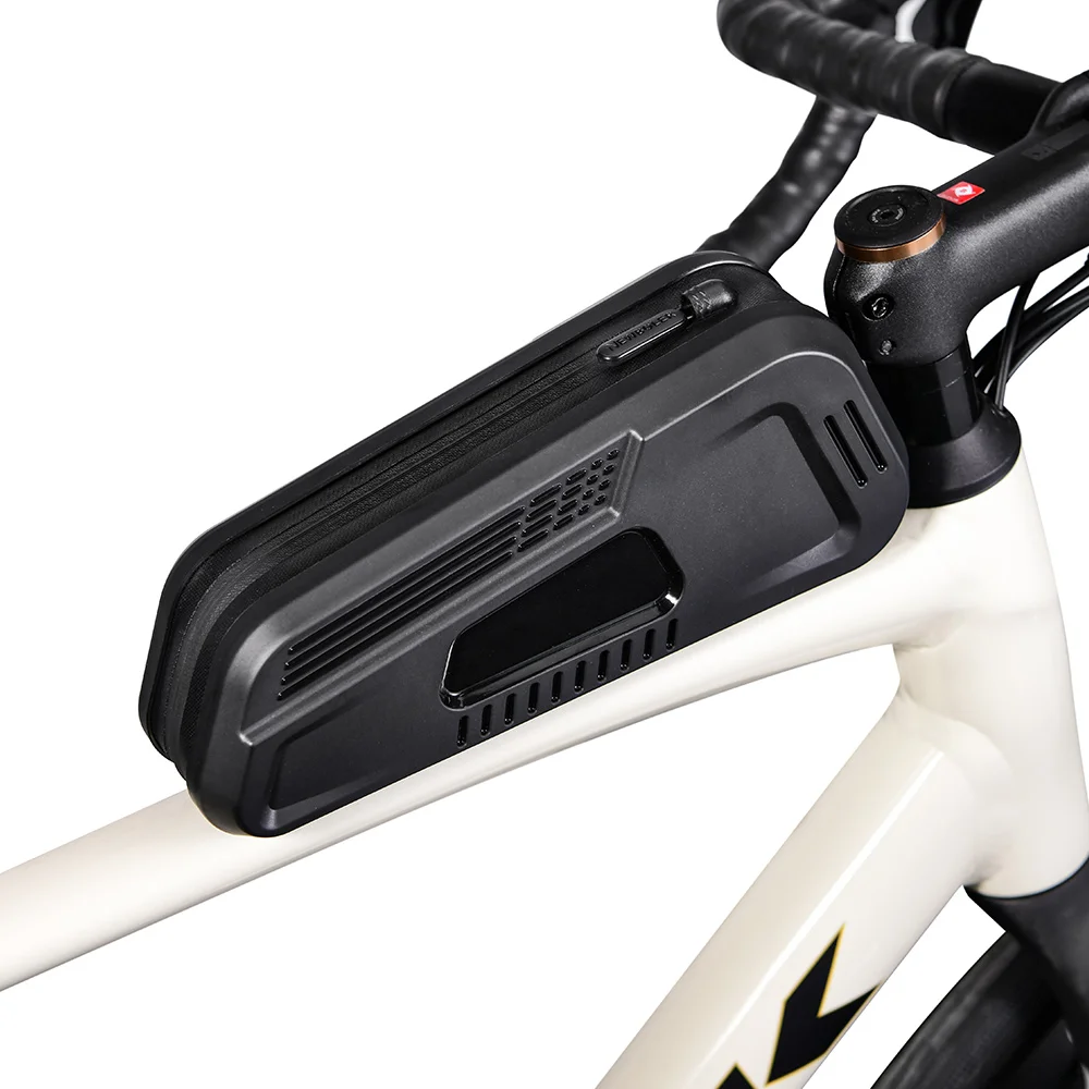 AliExpress NEWBOLER  Bike Tube Bag Mountain Road Bike Large Capacity Hard Shell Waterproof Front Handlebar Pack Bike Riding Equipment