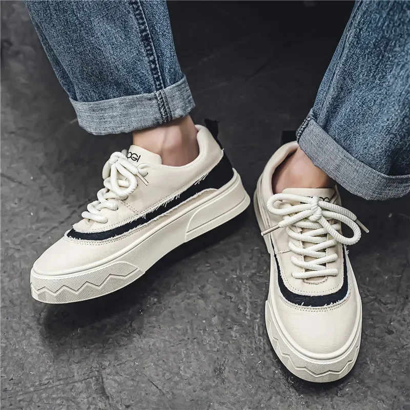 

Men Casual Canvas Shoes High Quality Handmade Sneakers for Men Comfort Designer Tennis Skateboard Men's Shoes Zapatillas Deporte