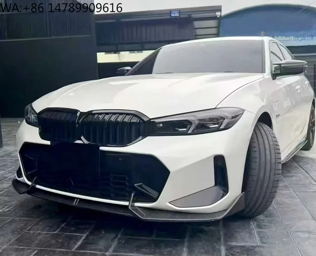 

YOMDO New G20 LCI AD Style Real Carbon Fiber Front Lip Front Bumper Lip for 3 Series G20 G28 Lci 2020+