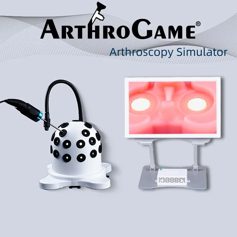 Arthroscopic Surgery Simulation Training Box Arthroscopy Trainer Simulator Medical 30 Degree Endoscope With 13 Inch Screen