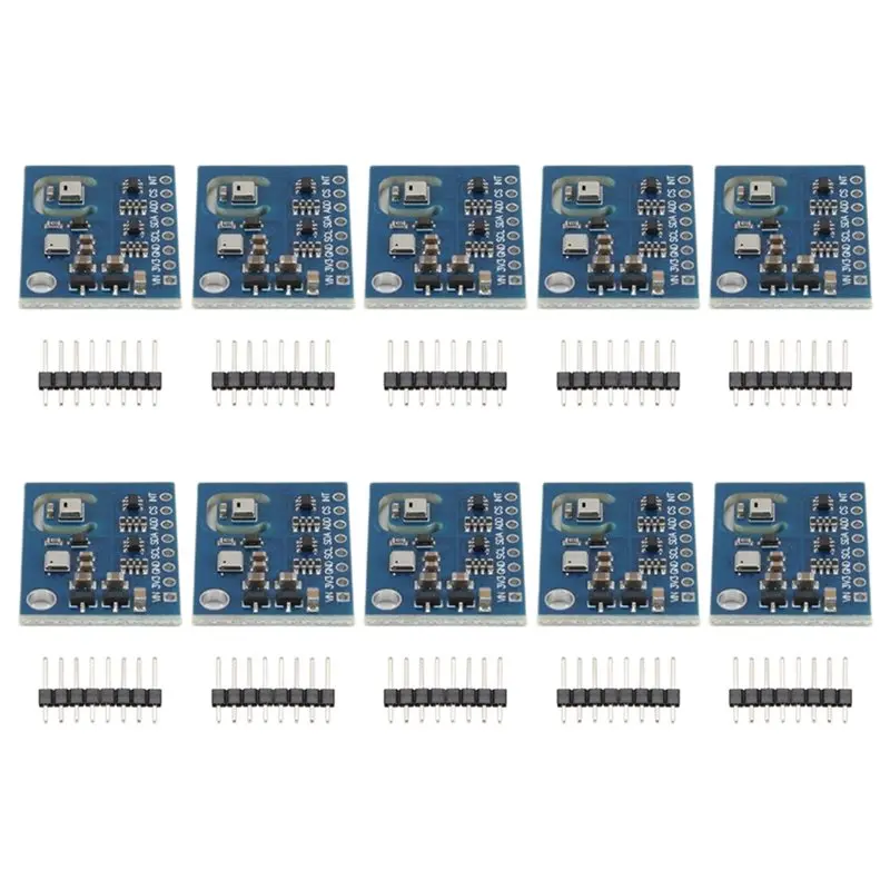 AA84 Air Quality And Temperature Humidity Sensor 10PCS ENS160+ AHT21 CO2 ECO2 TVOC Replacement For CCS811