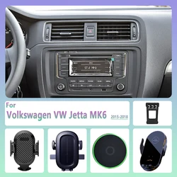 For Volkswagen VW Jetta 6 MK6 2015 2016 2017 2018 Car Phone Holder Wireless Charging Magnetic Phone Holder Car Magsafe Support